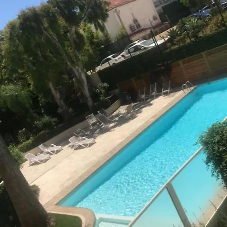 شقة Cap D'antibes 2 Bdr With Parking Swimming Pool And Ac